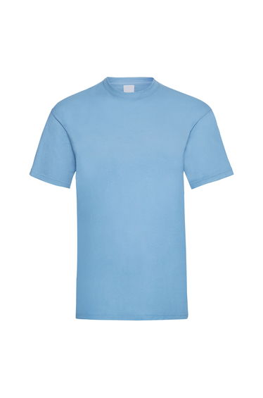 Mens Value Short Sleeve Casual T-Shirt - Light Blue