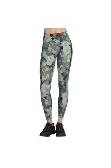 Skechers Womens/Ladies Go Flex Ribbed Leggings - Green