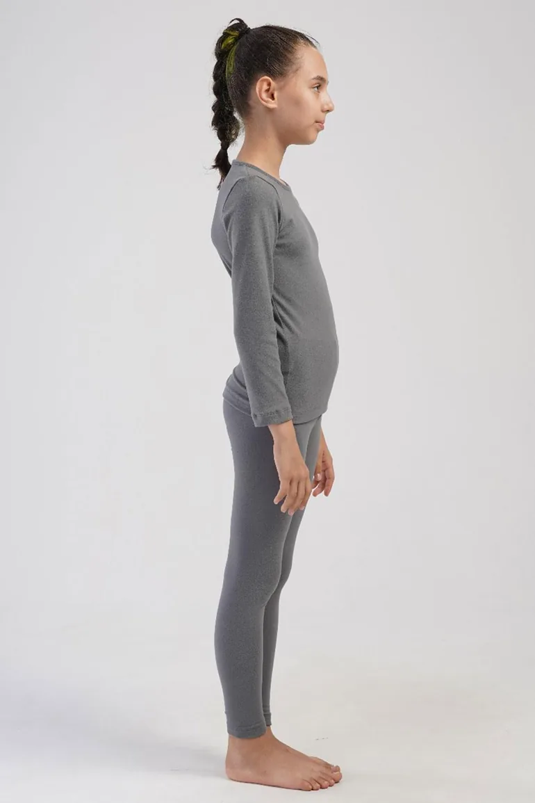 سروال داخلي باللون الرمادي - 1