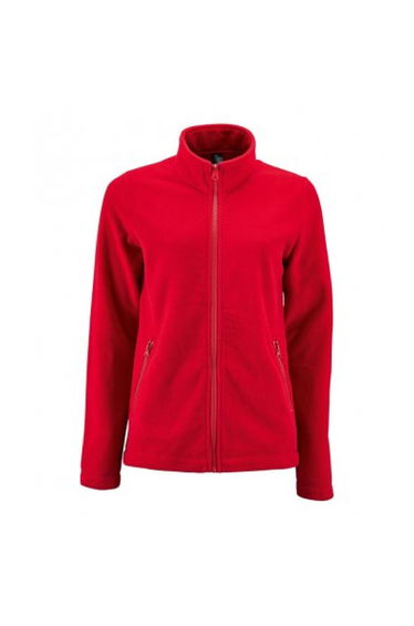 SOLS Womens/Ladies Norman Fleece Jacket - Red