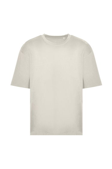 Awdis Mens 100 Oversized T-Shirt - Natural Stone