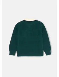 Landon Textured Knitted Polo - 1