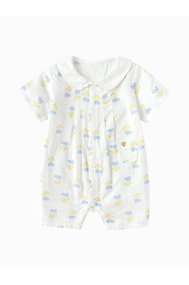 Girls' Short Sleeve Romper