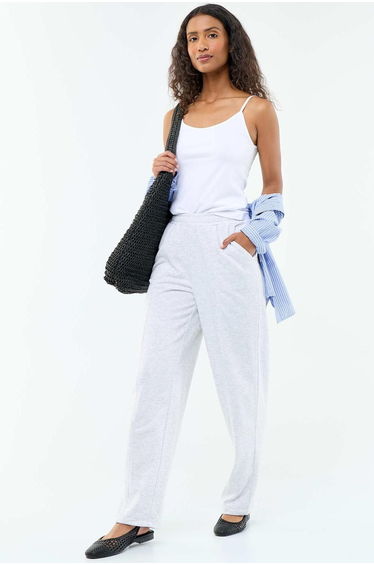 Heavy knit joggers GREY