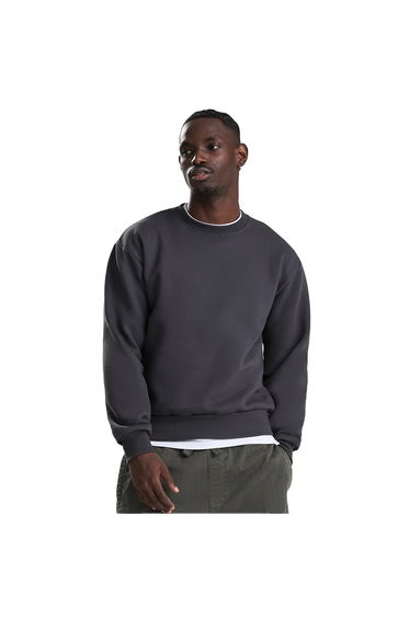 Awdis Mens Vision Heavyweight Sweatshirt - Solid Charcoal