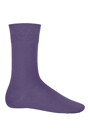 Kariban Cotton City Mens Casual Cotton Rich Socks - Purple