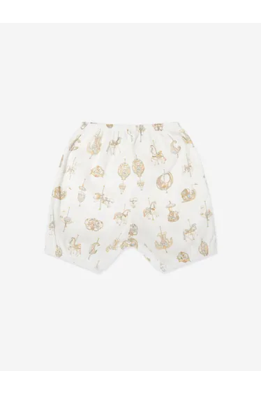 Atelier Choux Baby Carousel Bloomers in White