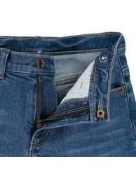 Denim Turn-Up Shorts - 4