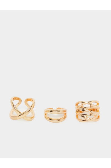 Pack of 3 - Statement Rings