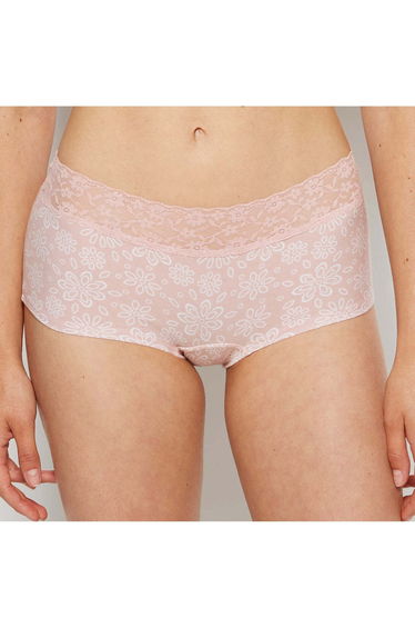 Boyshort Panty in Western Floral Pink