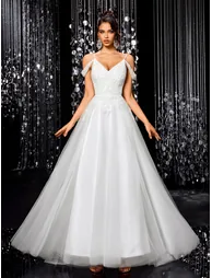 Modecrush Beaded White Off-the-shoulder Elegant Dress