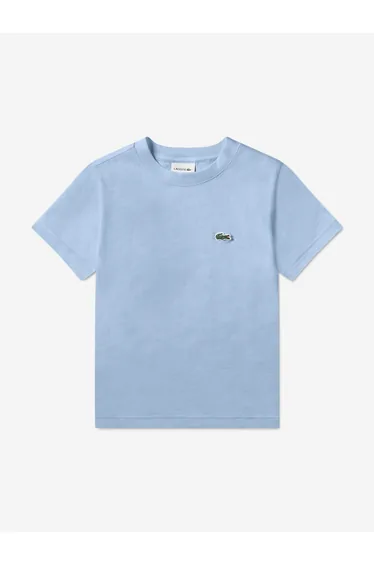 Lacoste Boys Logo T-Shirt in Blue