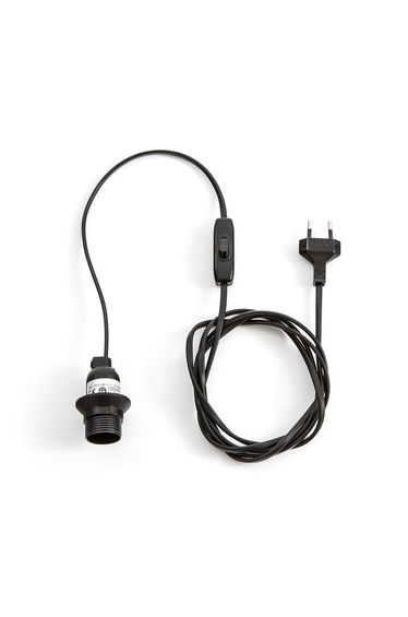 Baulind E14 Socket Electric Cable for Wall Lamp