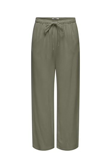 ONLSIESTA MW PULL-UP LINEN BL PNT NOOS