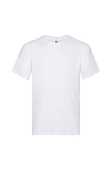 Fruit Of The Loom Mens Original Short Sleeve T-Shirt - White