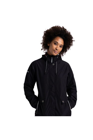 Trespass Womens/Ladies Flourish Waterproof Jacket - Black