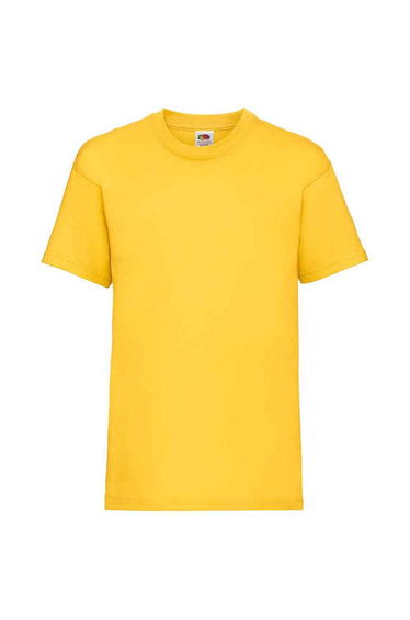 Fruit of the Loom Childrens/Kids Valueweight T-Shirt - Sunflower