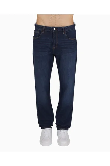 Ax 5 Pockets Slim Fit Jeans Blue Denim Md