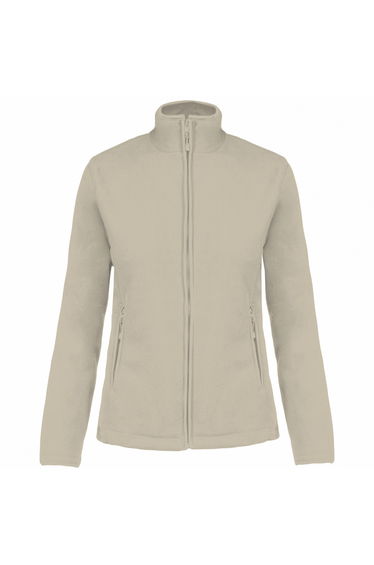 Kariban Womens/Ladies Maureen Microfleece Jacket - Beige