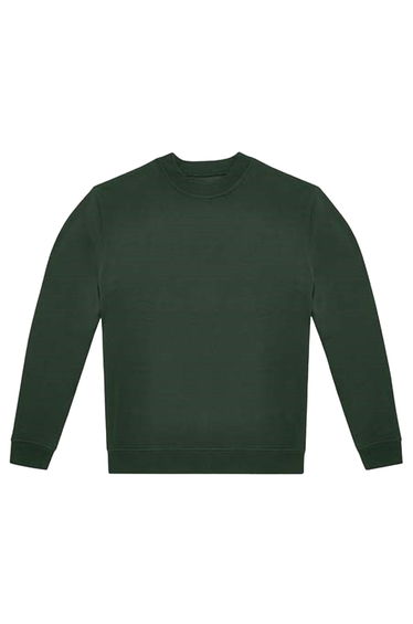 B&C Unisex Adult ID.222 Crew Neck Sweatshirt - Forest Green