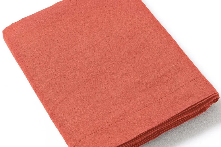 Elina Washed Linen Flat Sheet - 1
