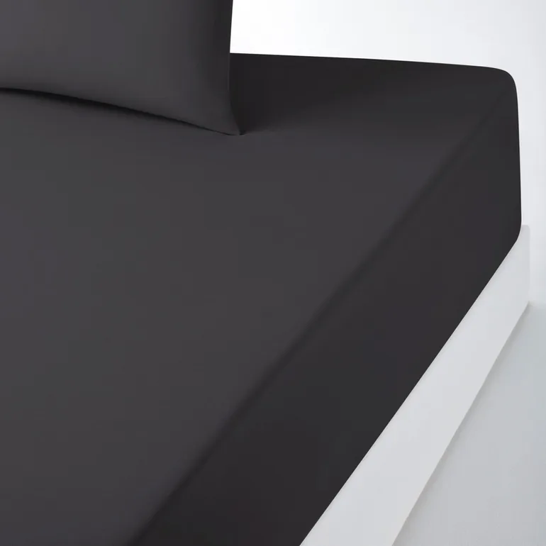 SCENARIO Plain Polycotton Fitted Sheet