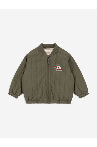 Konges Sløjd Boys Juno Bomber Jacket in Green