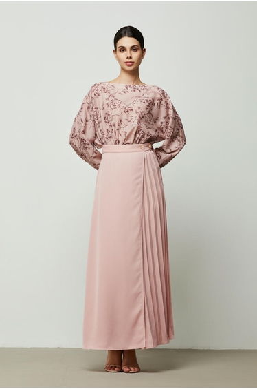 Flared Pink Skirt