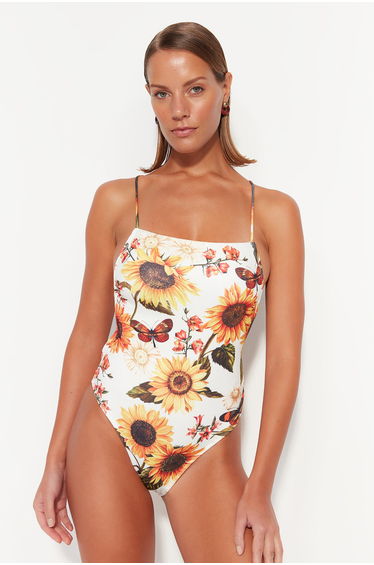 Swimsuit - Multi-color - Animal print