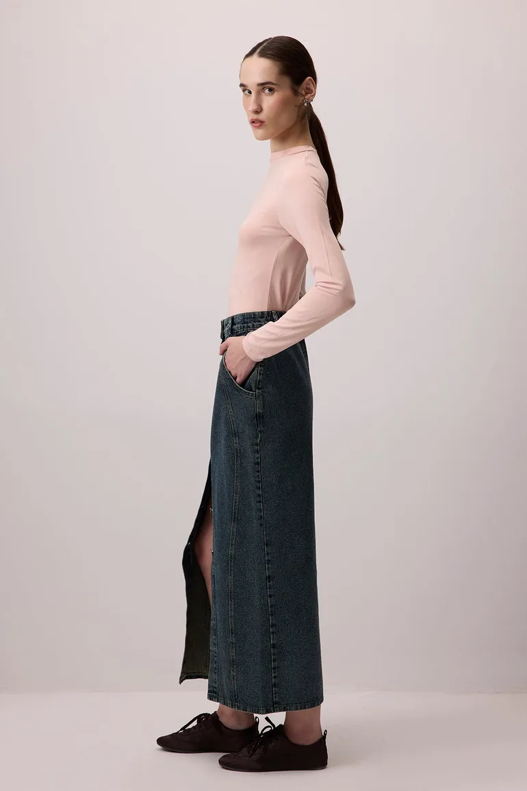 BASIC LONG SLEEVE VISCOSE BODY - 3
