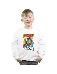 Marvel Comics Boys Avengers Assemble Sweatshirt - White - 1