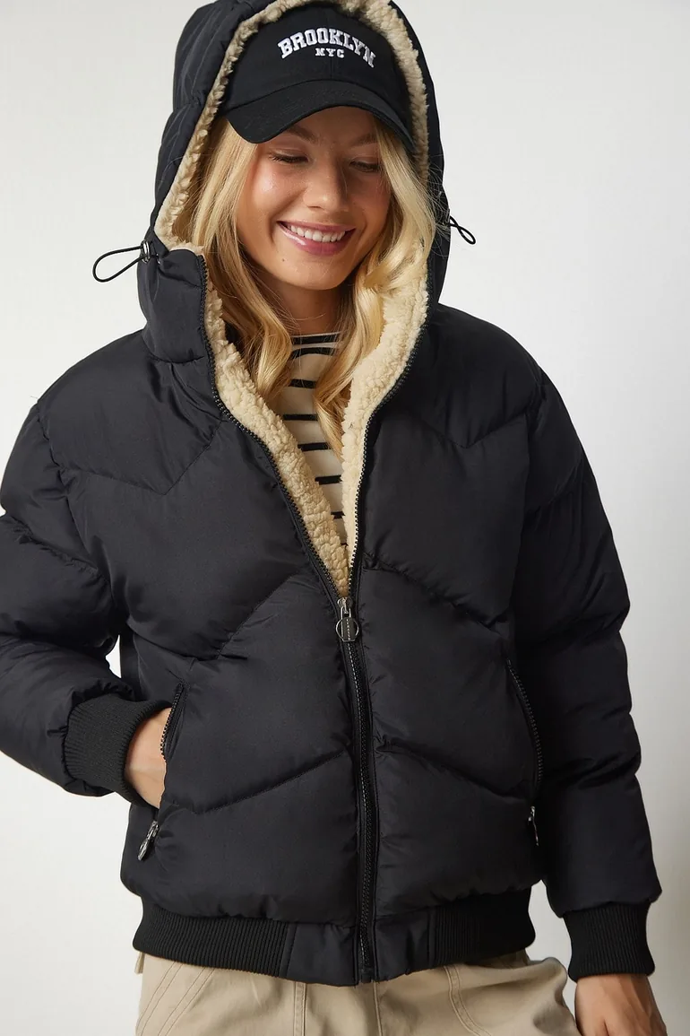 Winter Jacket - Black - 4
