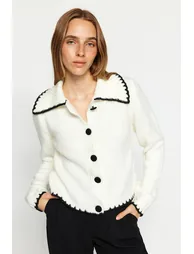 Cardigan - Ecru - Regular fit - 2