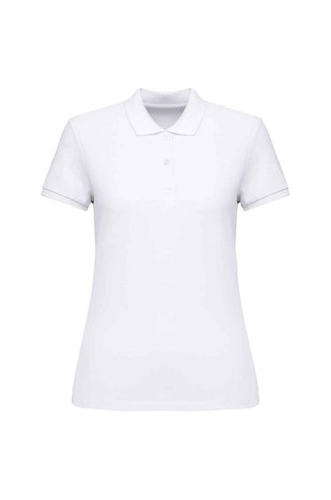 Native Spirit Womens/Ladies Pique Polo Shirt - White