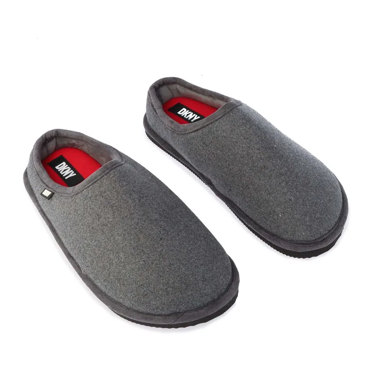 Men's DKNY Enuf Mule Slipper in Grey - 1