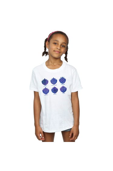 Guardians Of The Galaxy Volume 3 Girls Badge Cotton T-Shirt - White
