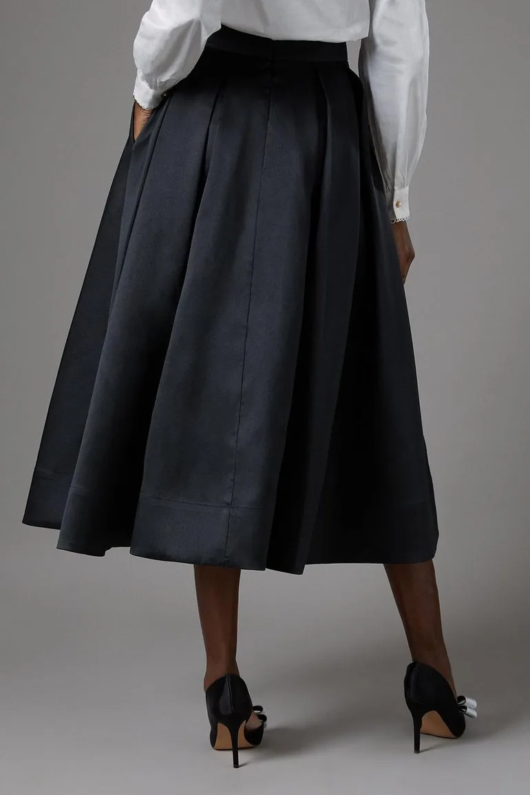 Twill Full Volume Skirt - 2