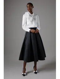 Twill Full Volume Skirt