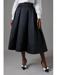 Twill Full Volume Skirt - 1
