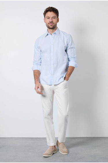 Off White Slim Fit Jeans