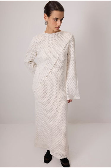 COTTON EMBROIDERED DRESS