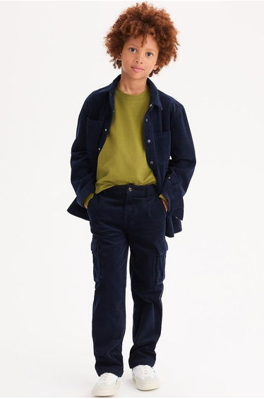 Corduroy Cargo Trousers