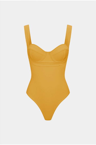 Solid Slip Sleeveless Bodysuit