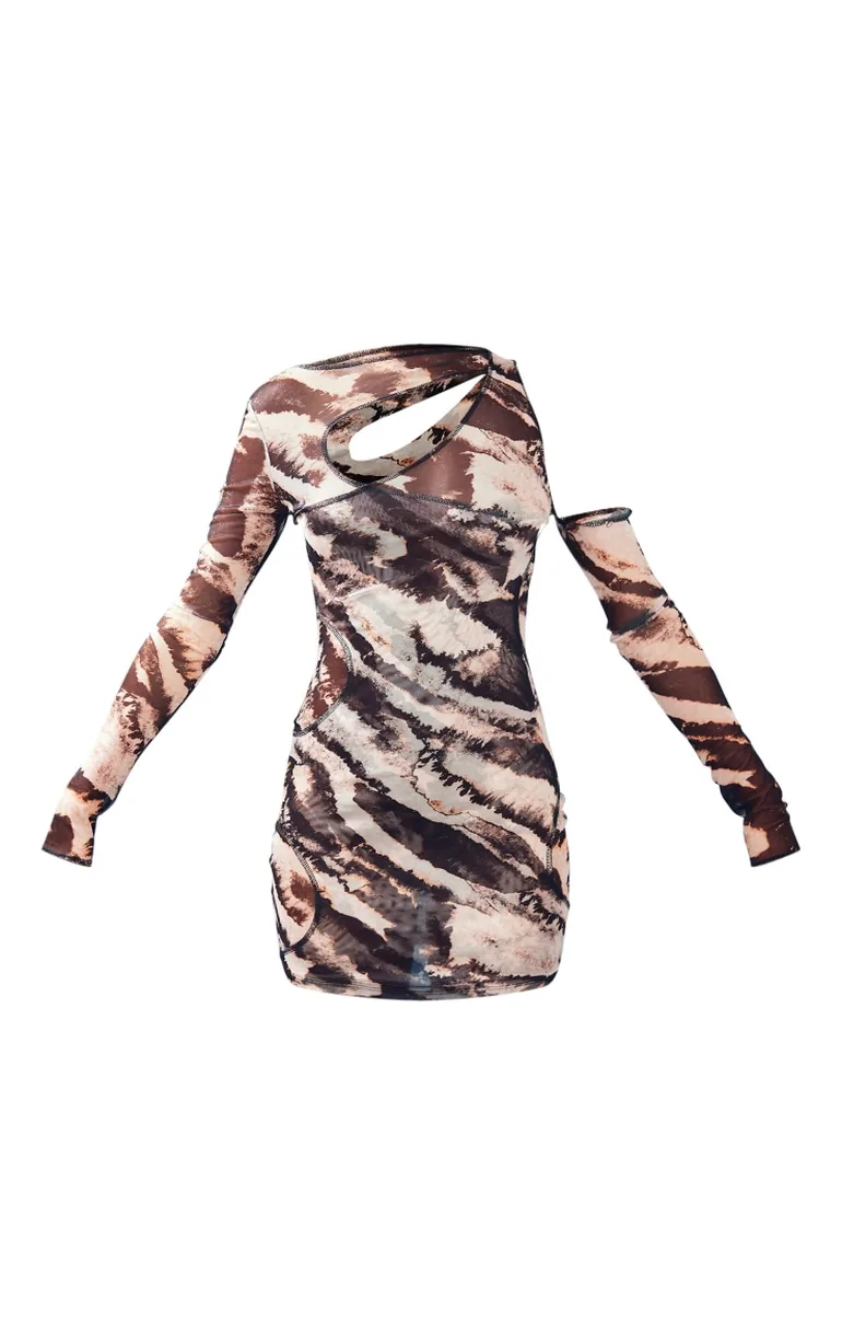 brown tie dye bodycon dress Tie Dye Printed Tank Bodycon Maxi Dress  Wholesale Capella Apparel