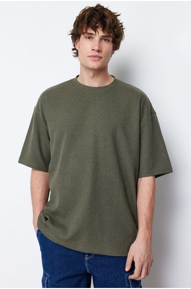 T-Shirt - Khaki - Oversize