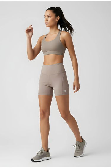 TOMMY Short High-waist Slim-fit Leggings With Belt