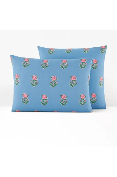 Alanis Floral Washed Linen & Cotton Pillowcase