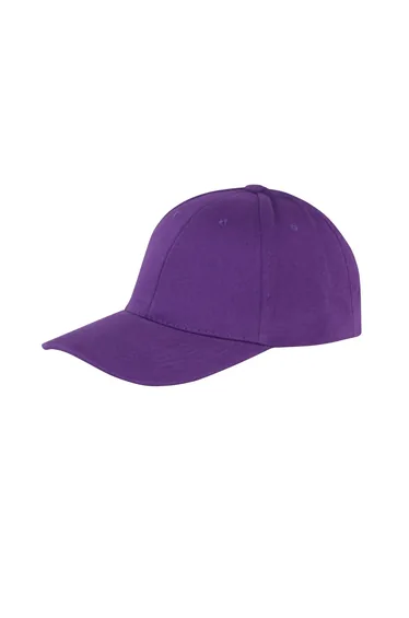 Result Unisex Core Memphis 6 Panel Baseball Cap - Purple