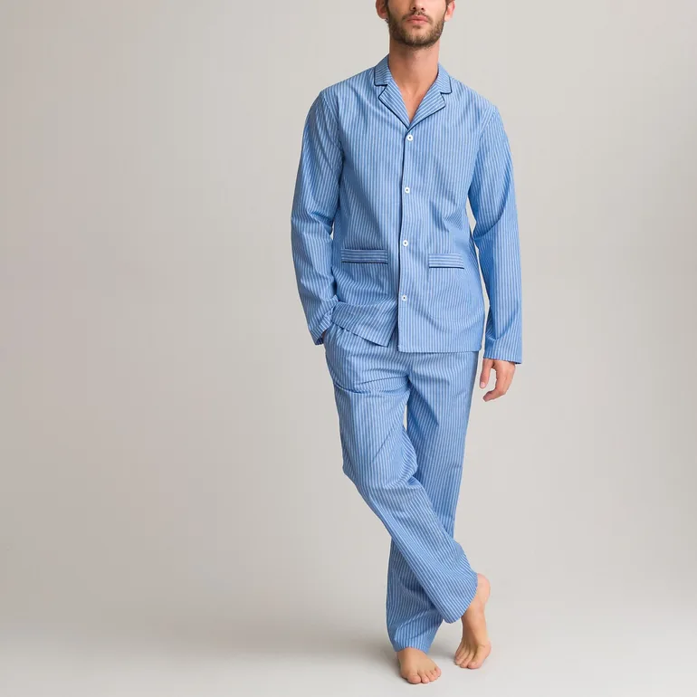 Striped Cotton Pyjamas - 2