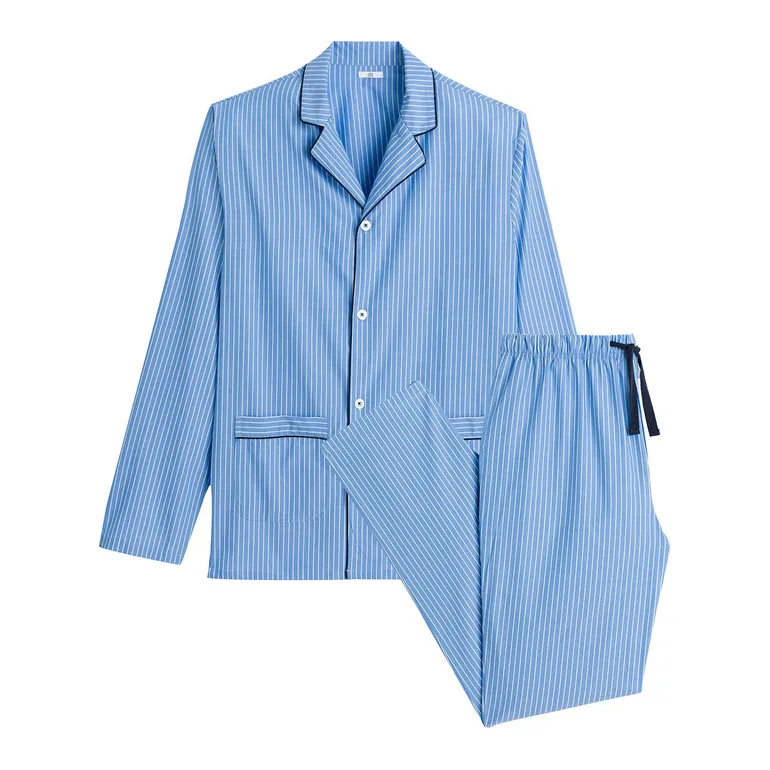 Striped Cotton Pyjamas - 1